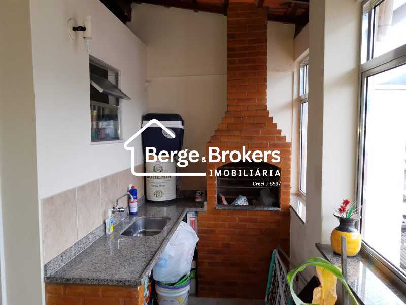 Conheça CHURRASQUEIRA do imóvel - Cobertura 3 quartos à venda Tijuca, Rio de Janeiro - R$ 895.000 - ZSCO30001 - 42 CHURRASQUEIRA - 42