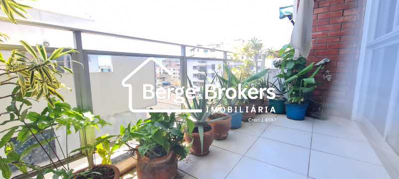 Conheça VARANDA do imóvel - Apartamento 2 quartos à venda Copacabana, Rio de Janeiro - R$ 903.000 - RJAP20649 - 6 VARANDA - 6