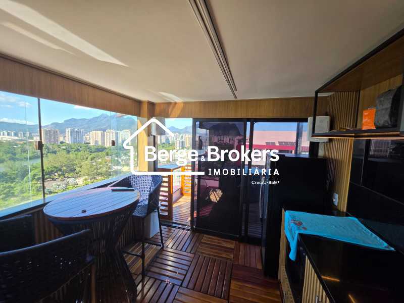 Conheça Bar Gourmet do imóvel - Cobertura à venda Avenida Lúcio Costa, Barra da Tijuca, Rio de Janeiro - R$ 3.300.000 - RJCO20020 - 22 Bar Gourmet - 22