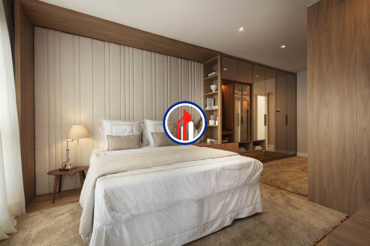 Conheça Ed Venice Quarto casal 03 do imóvel - Apartamento 3 quartos à venda Flamengo, Rio de Janeiro - R$ 1.973.127 - CPAP31674 - 9 Ed Venice Quarto casal 03 - 9