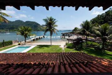 Ótima localização - Casa a venda com praia e quiosque em frente ao mar com pier e poita. - 515CA