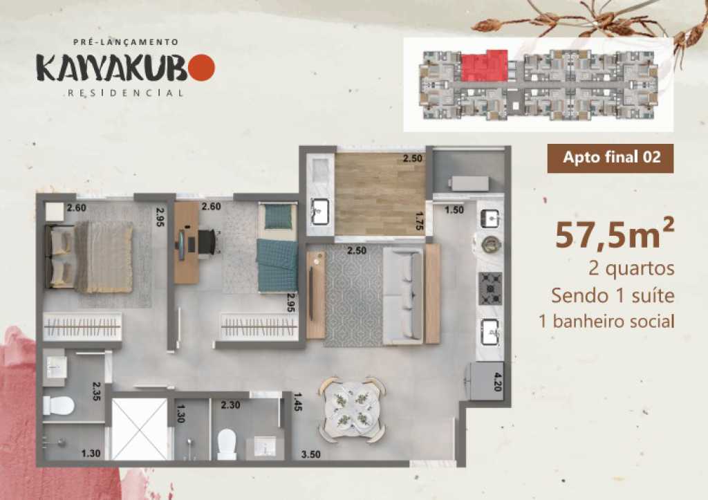 Lançamento - Lançamento Kawakubo- Apartamentos à Venda – Ubatuba/SP - SZAP20288