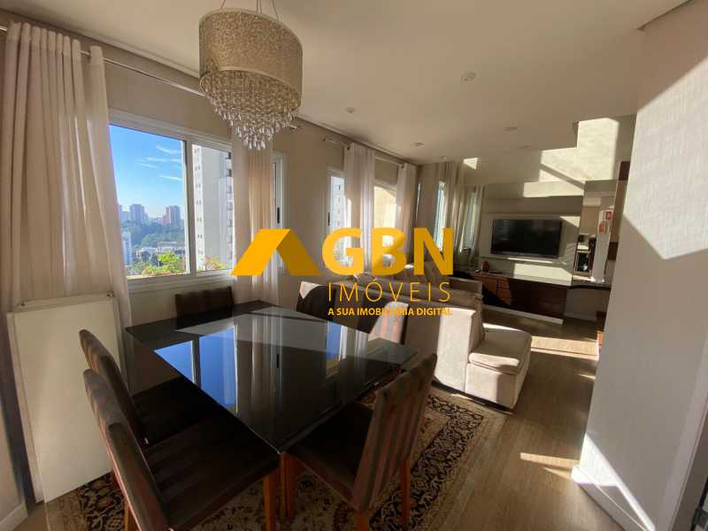 Conheça Sala do imóvel - Apartamento à venda (porteira fechada) na Vila Andrade sendo duas suítes - 70924G - 4 Sala - 4