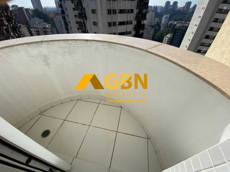 Conheça Varanda do imóvel - Apartamento à venda (porteira fechada) na Vila Andrade sendo duas suítes - 70924G - 22 Varanda - 22