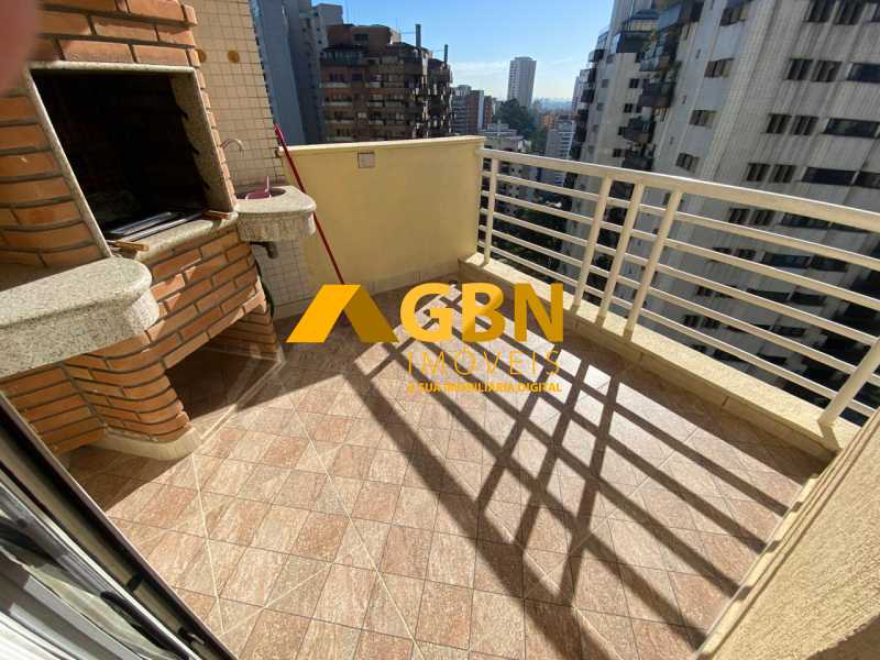 Conheça varanda gourmet do imóvel - Apartamento à venda (porteira fechada) na Vila Andrade sendo duas suítes - 70924G - 23 varanda gourmet - 23