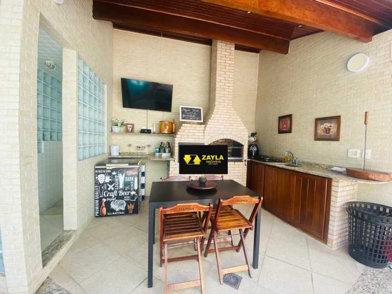 Conheça 5. do imóvel - Casa triplex 3 quartos suíte 2 vagas de garagem a venda no Bairro Araújo - Vista Alegre Rj - CA00464 - 4 5. - 4