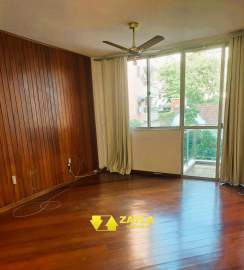 Condomínio Edificio Conde de Bonfim - Apartamento com varanda vaga de garagem á venda na Tijuca Rj - AP01822
