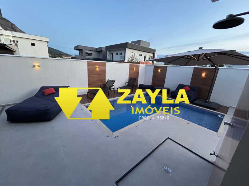 Conheça 23 do imóvel - Casa de Condomínio 3 quartos vaga na garagem área gourmet à venda no Condomínio Alphaville 1 - Márica, RJ - CNC00082 - 18 23 - 18