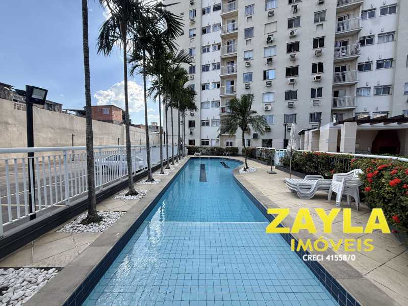 Conheça 23 do imóvel - Maravilhoso Apartamento em Irajá, Condomínio Tudo Azul com infraestrutura completa, 2 qts sendo um suita, sala, cozinha, area de serviço e 1 vaga. Venha agendar a sua visita!!! - APC00674 - 22 23 - 22
