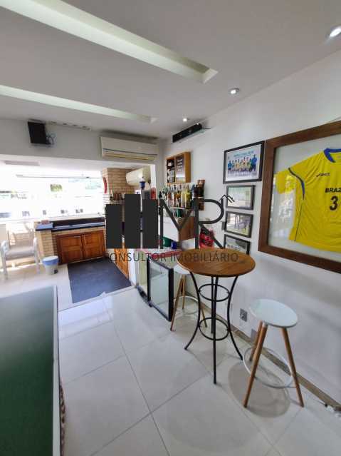Conheça área de estar do imóvel - Cobertura à venda Rua Araguaia, Freguesia (Jacarepaguá), Rio de Janeiro - R$ 1.200.000 - RA364 - 10 área de estar - 10