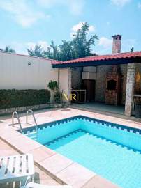 Casa Duplex à Venda - 3 Suítes - Anil, Freguesia - 439 m² com Piscina, Espaço Gourmet e Lazer em Condomínio Fechado - DM153