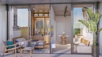 Apartamento à Venda - 1 Suíte - Barra Olímpica - 34 m² com Varanda, 1 Vaga e Lazer no Cidade Arte - DM164 Apartamento à Venda - 1 Suíte - Barra Olímpica - 34 m² com Varanda, 1 Vaga e Lazer no Cidade Arte - DM164