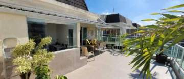 Cobertura Duplex à Venda - 3 Quartos - Barra da Tijuca - 200 m² com Vista Livre no Lê Parc Residencial - R8907