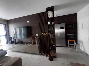 Apartamento à Venda - 3 Dormitórios (1 Suíte) - Barra da Tijuca - 82 m² com Varanda, Mobiliado e Vista Livre - R023