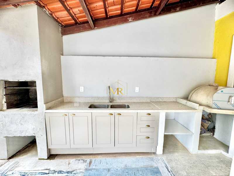 Conheça 36 Área Gourmet do imóvel - Casa duplex à venda no Condomínio Rancho Itaúna, na Rua Lagoa Bonita, em Vargem Grande. - DM260 - 23 36 Área Gourmet - 23