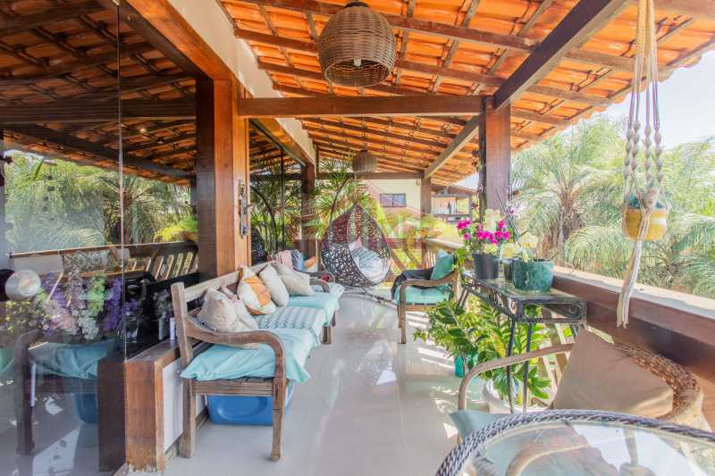 Conheça Varanda do imóvel - Casa em Condomínio 3 quartos à venda Pendotiba, Niterói - R$ 890.000 - 1077 - 8 Varanda - 8