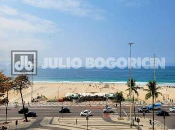 Ótima localização - COPACABANA - POSTO 4 - DESOCUPADO- VISTA FRONTAL MAR - 4 QUARTOS - 2 VAGAS - 2 DEP EMPREGADA - JBC45087 - JBC45087