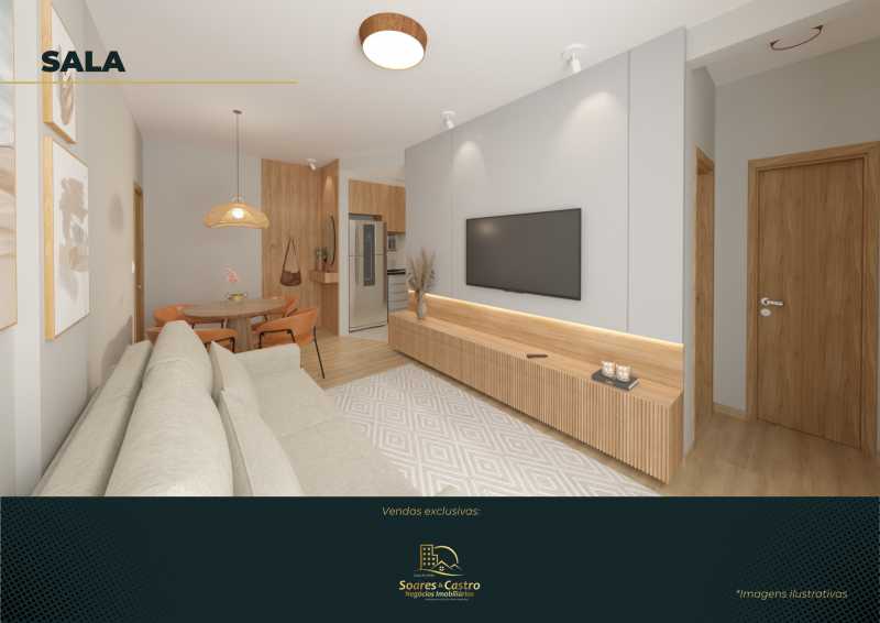 Apartamento 2 quartos à venda Bandeirantes, Juiz de Fora - R$ 337.000