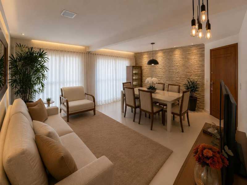 Cobertura de 3 Quartos com Suíte, Área Gourmet e 2 Vagas de Garagem