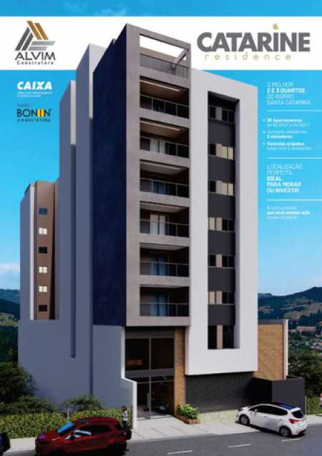 Apartamento 3 quartos à venda Santa Catarina, Juiz de Fora - R$ 541.000