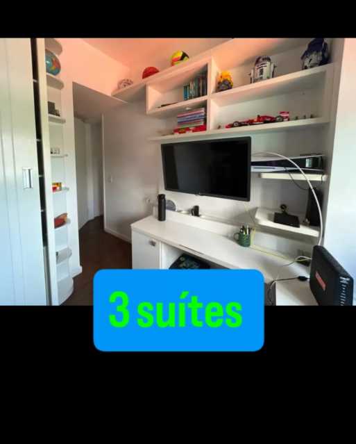 Conheça fgv. do imóvel - Vendo apartamento de 3 suítes na Barra da Tijuca - 405 - 21 fgv. - 21