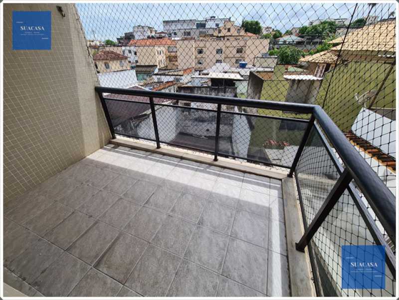 Conheça 2 - Apartamento a venda - Meie do imóvel - Apartamento à venda Cachambi 92 m² Varanda 2 quartos 1 suíte dependencias completa e 1 Vaga - SCAP20003 - 2 2 - Apartamento a venda - Meie - 2