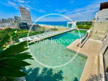 Ótima localização - NOVISSÍMA COBERTURA NO LEBLON - LECO50018