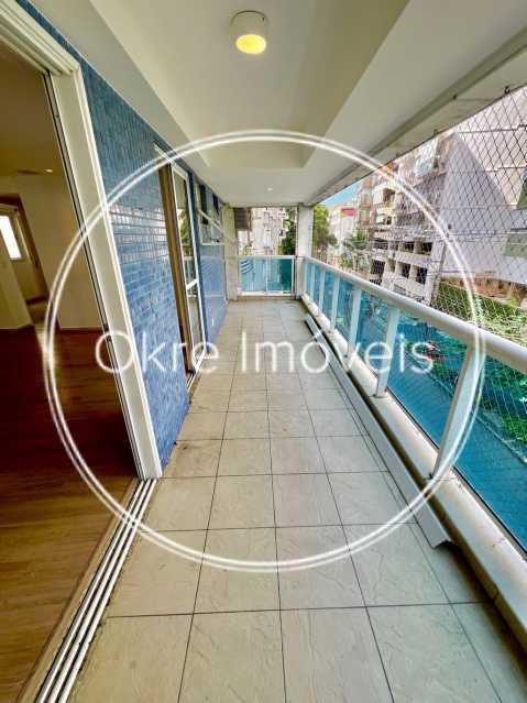 Conheça VARANDA DE 17M² do imóvel - COBERTURA À VENDA NO LEBLON. - LECO20015 - 9 VARANDA DE 17M² - 9