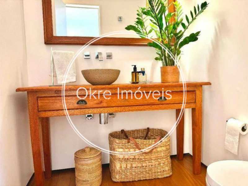 Conheça lavabo do imóvel - COBERTURA LINEAR EM JARDIM BOTÂNICO. - LECO30060 - 32 lavabo - 32