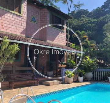 Casa 6 quartos à venda Cosme Velho, Rio de Janeiro - R$ 1.350.000 - FLCA60003