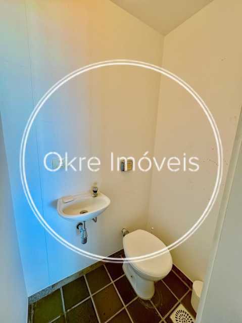 Conheça 1º LAVABO do imóvel - APARTAMENTO DUPLEX À VENDA NO ALTO LEBLON. - LEAP31033 - 30 1º LAVABO - 30