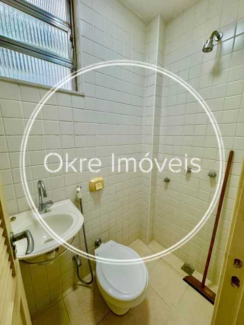 Conheça BANHEIRO SERVIÇO do imóvel - APARTAMENTO À VENDA NA QUADRA DA PRAIA NO LEBLON. - LEAP31249 - 22 BANHEIRO SERVIÇO - 22