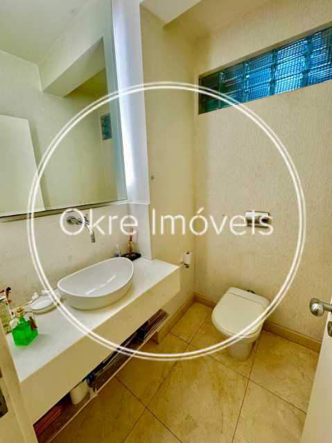Conheça lavabo do imóvel - APARTAMENTO GARDEN À VENDA NA GÁVEA. - LEAP31116 - 21 lavabo - 21