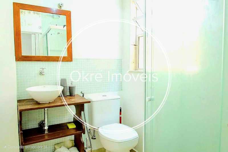 Conheça cBanheiro 1.1. do imóvel - Kitnet/Conjugado 24m² à venda Laranjeiras, Rio de Janeiro - R$ 347.000 - CBKI00026 - 10 cBanheiro 1.1. - 10