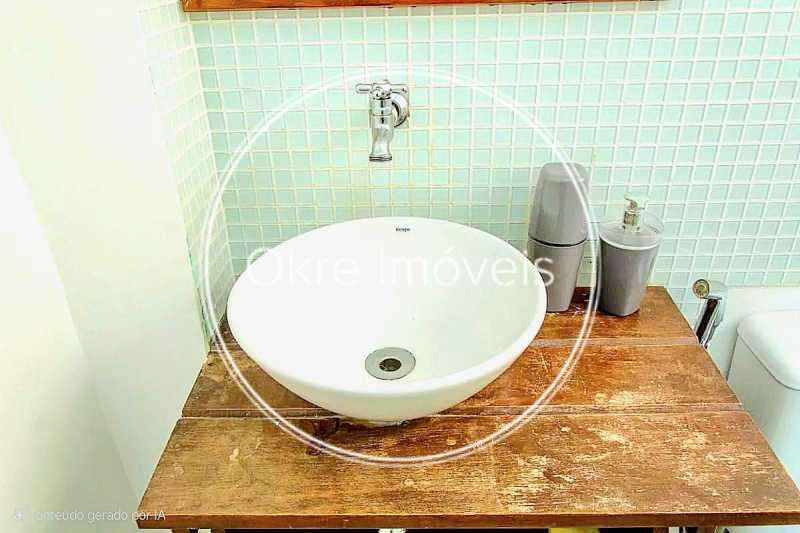 Conheça cBanheiro 1.3. do imóvel - Kitnet/Conjugado 24m² à venda Laranjeiras, Rio de Janeiro - R$ 347.000 - CBKI00026 - 12 cBanheiro 1.3. - 12