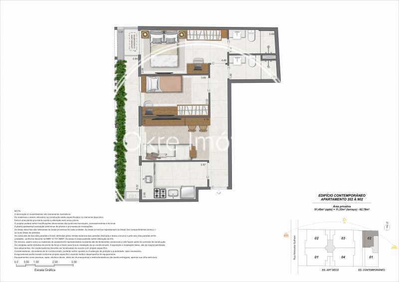 Conheça B2 AP 202 do imóvel - Apartamento 2 quartos à venda Leblon, Rio de Janeiro - R$ 3.175.000 - IPAP20199 - 10 B2 AP 202 - 10