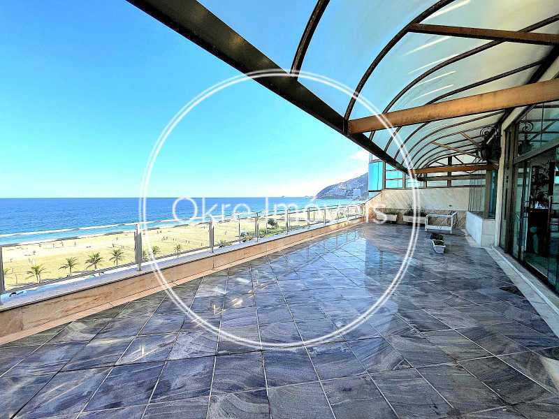Conheça aVaranda 1.2. do imóvel - Cobertura 3 quartos à venda Ipanema, Rio de Janeiro - R$ 26.500.000 - LECO30141 - 4 aVaranda 1.2. - 4