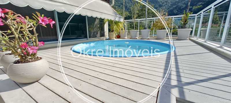 Cobertura 3 quartos à venda Cosme Velho, Rio de Janeiro - R$ 1.940.000 - LECO30138