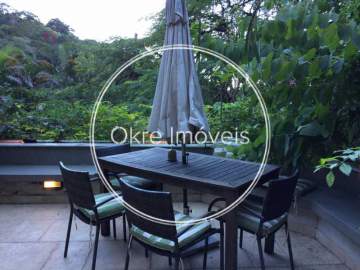 Casa em Condomínio 4 quartos à venda São Conrado, Rio de Janeiro - R$ 2.200.000 - BOCN40001