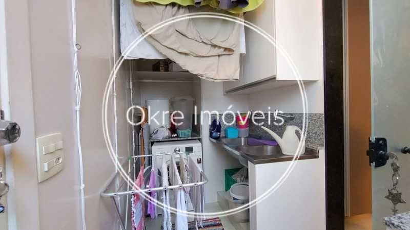 Conheça area de serviço. do imóvel - Apartamento 3 quartos à venda Copacabana, Rio de Janeiro - R$ 1.500.000 - CBAP30591 - 19 area de serviço. - 19