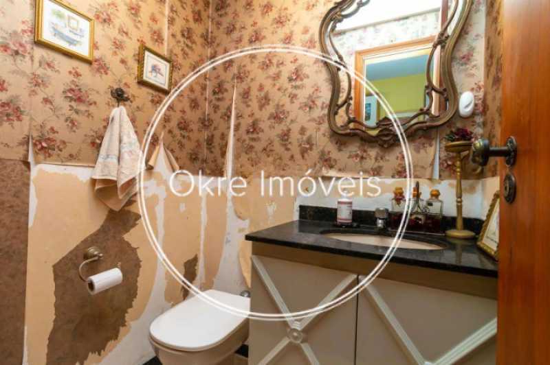 Conheça Lavabo do imóvel - Apartamento 4 quartos à venda Lagoa, Rio de Janeiro - R$ 2.490.000 - LEAP40772 - 5 Lavabo - 5