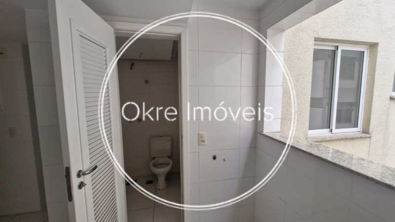 Conheça BANHEIRO DE SERVIÇO do imóvel - Cobertura 3 quartos à venda Botafogo, Rio de Janeiro - R$ 1.490.000 - BOCO30036 - 20 BANHEIRO DE SERVIÇO - 20