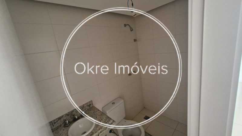 Conheça BANHEIRO SOCIAL do imóvel - Cobertura 3 quartos à venda Botafogo, Rio de Janeiro - R$ 1.490.000 - BOCO30036 - 11 BANHEIRO SOCIAL - 11
