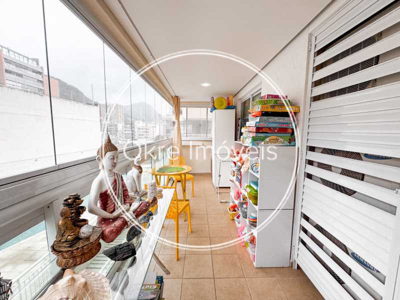 Conheça VARANDA do imóvel - Apartamento 3 quartos à venda Botafogo, Rio de Janeiro - R$ 1.650.000 - BOAP30256 - 9 VARANDA - 9