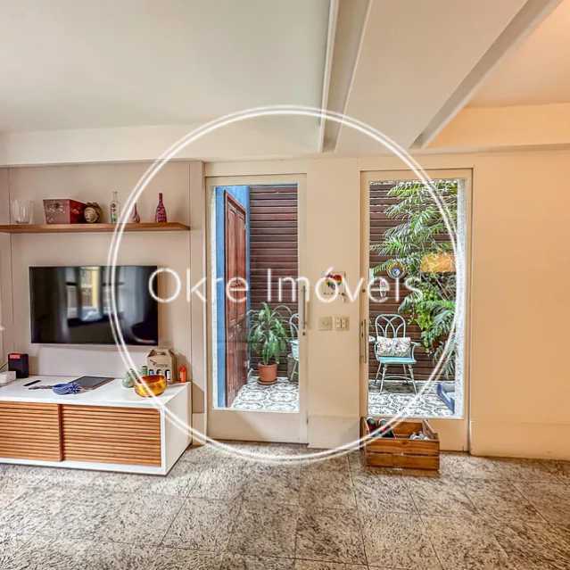 Conheça SALA do imóvel - Casa de Vila 4 quartos à venda Botafogo, Rio de Janeiro - R$ 2.500.000 - BOCV40001 - 5 SALA - 5