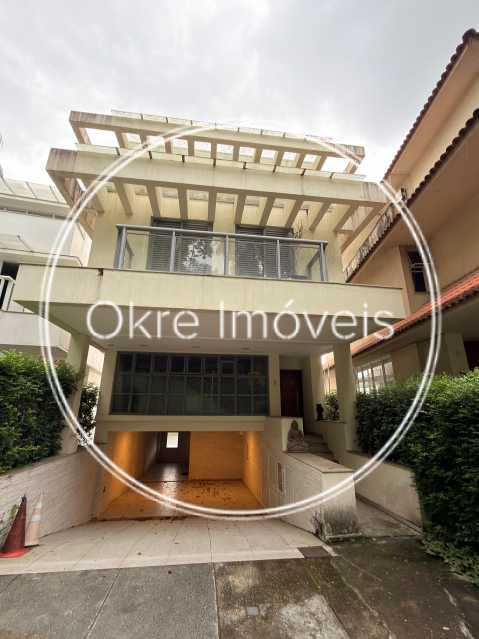 Conheça Fachada da Casa do imóvel - CASA EM CONDOMÍNIO FECHADO NO JARDIM BOTÂNICO. - LECN30011 - 46 Fachada da Casa - 46