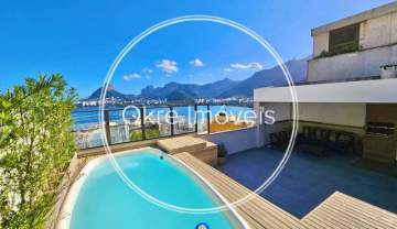 Imperdível - Cobertura 3 quartos à venda Lagoa, Rio de Janeiro - R$ 3.650.000 - LECO30235