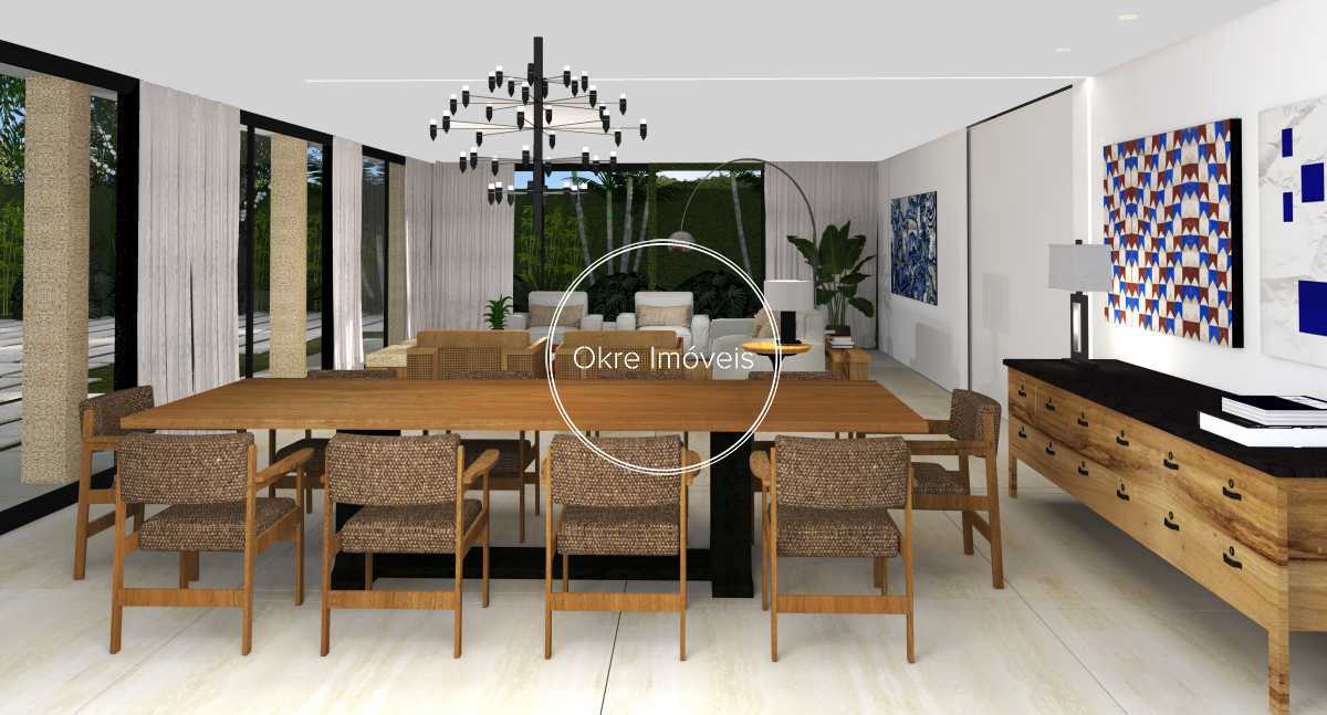 Conheça 01- SALA 01 4 do imóvel - Casa em Condomínio 4 quartos à venda Leblon, Rio de Janeiro - R$ 28.000.000 - 6876 - 22 01- SALA 01 4 - 22