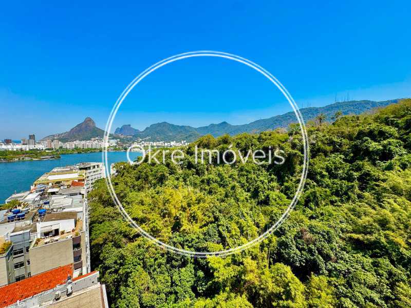 Conheça VISTA SALA do imóvel - APARTAMENTO À VENDA NA LAGOA COM VISTA LIVRE! - 7303 - 5 VISTA SALA - 5