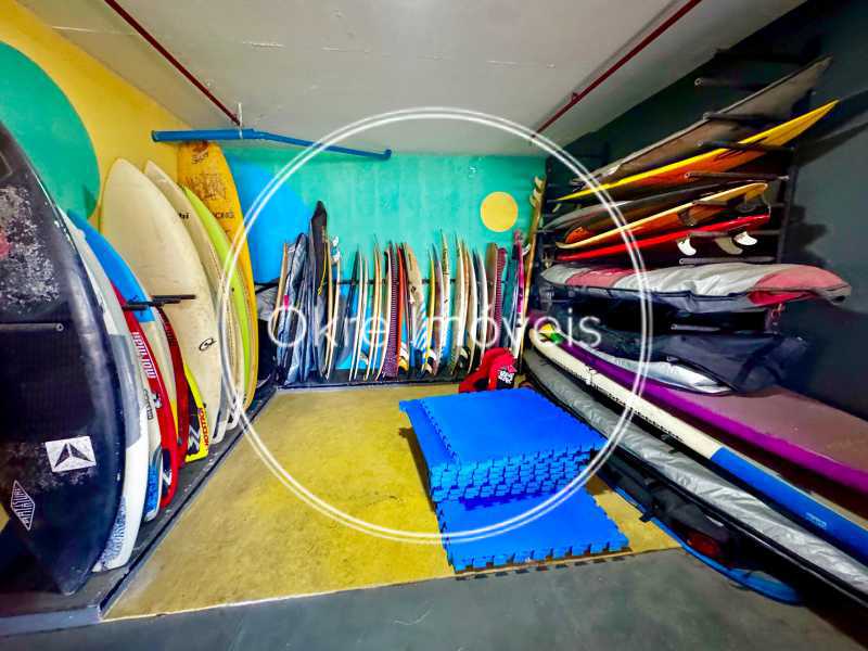 Conheça ÁREA DE PRANCHAS do imóvel - APARTAMENTO À VENDA NA LAGOA COM VISTA LIVRE! - 7303 - 28 ÁREA DE PRANCHAS - 28